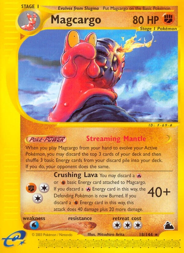 Image for Magcargo (18) (Skyridge) (018/144) - Pokemon