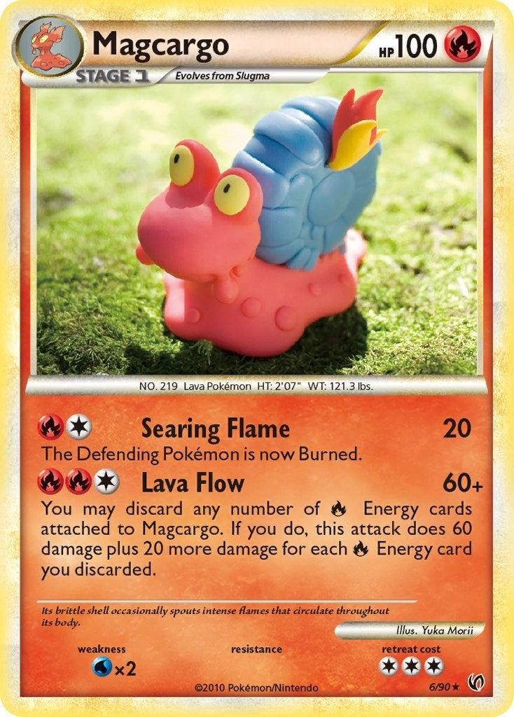 Image for Magcargo (Undaunted) (6/90) - Pokemon