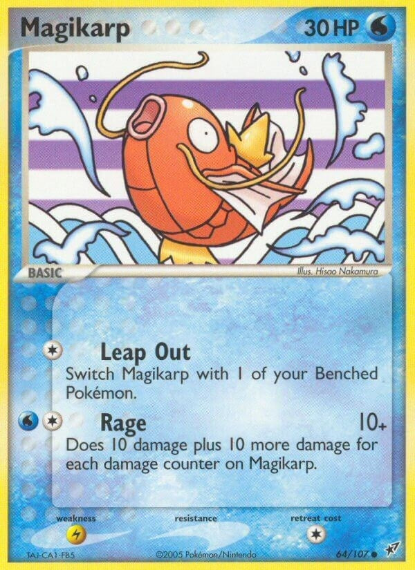 Image for Magikarp (Deoxys) (64/107) - Pokemon