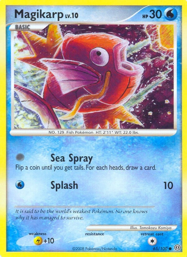 Image for Magikarp (Stormfront) (65/100) - Pokemon