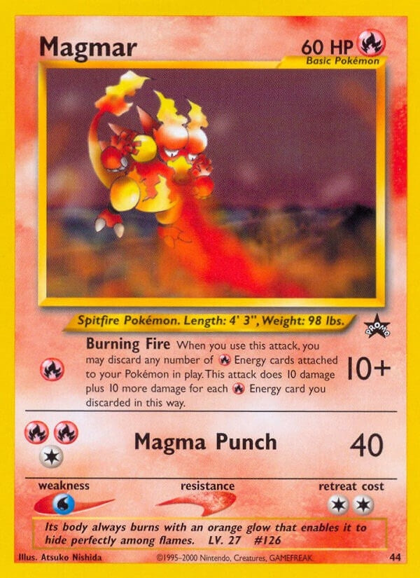 Image for Magmar (WoTC Promo) (44/53) - Pokemon