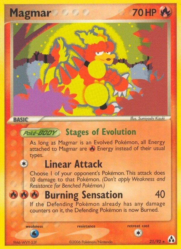 Image for Magmar (Legend Maker) (21/92) - Pokemon