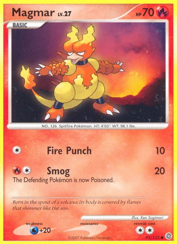 Image for Magmar (Secret Wonders) (93/132) - Pokemon