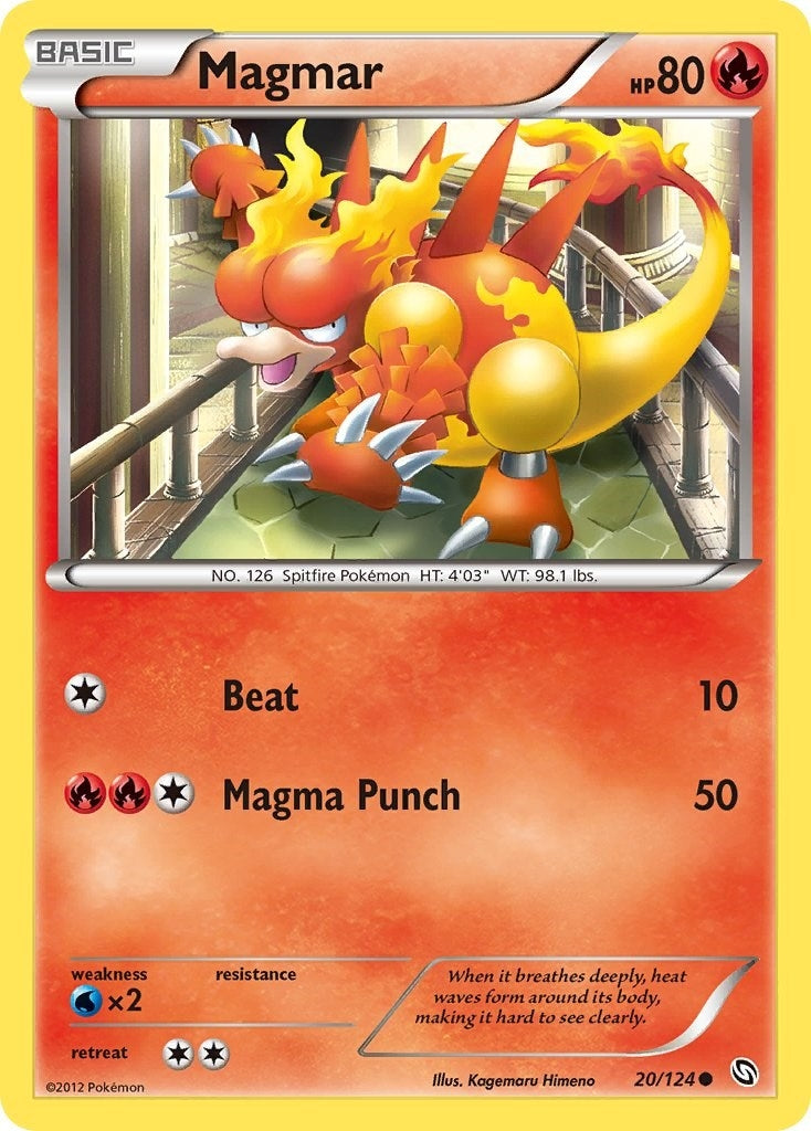 Image for Magmar (Dragons Exalted) (20/124) - Pokemon