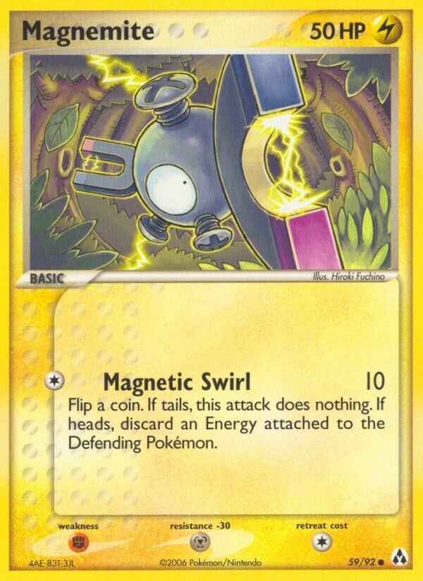Image for Magnemite (Legend Maker) (59/92) - Pokemon