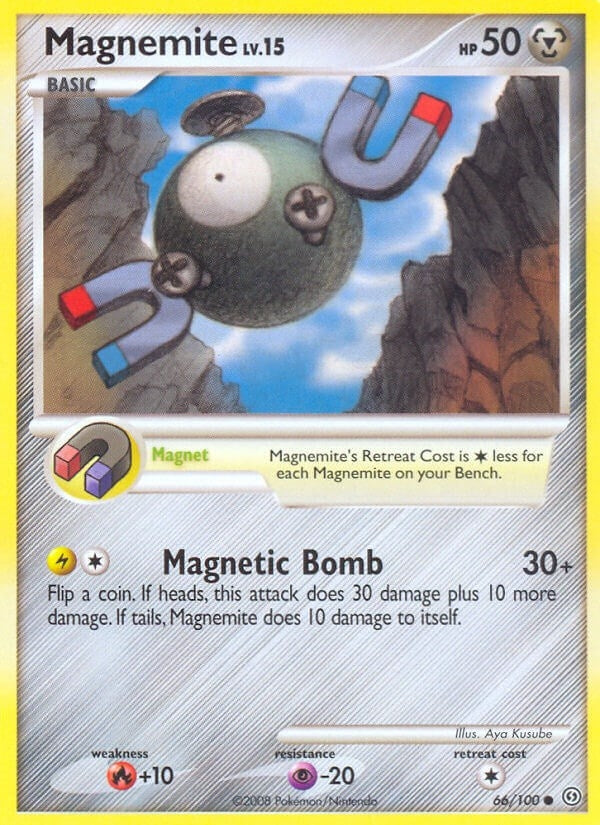 Image for Magnemite (66) (Stormfront) (66/100) - Pokemon