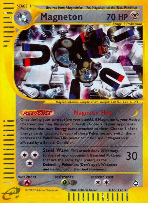 Image for Magneton (H16) (Aquapolis) (H16/H32) - Pokemon