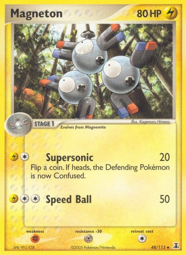 Image for Magneton (Delta Species) (48/113) - Pokemon