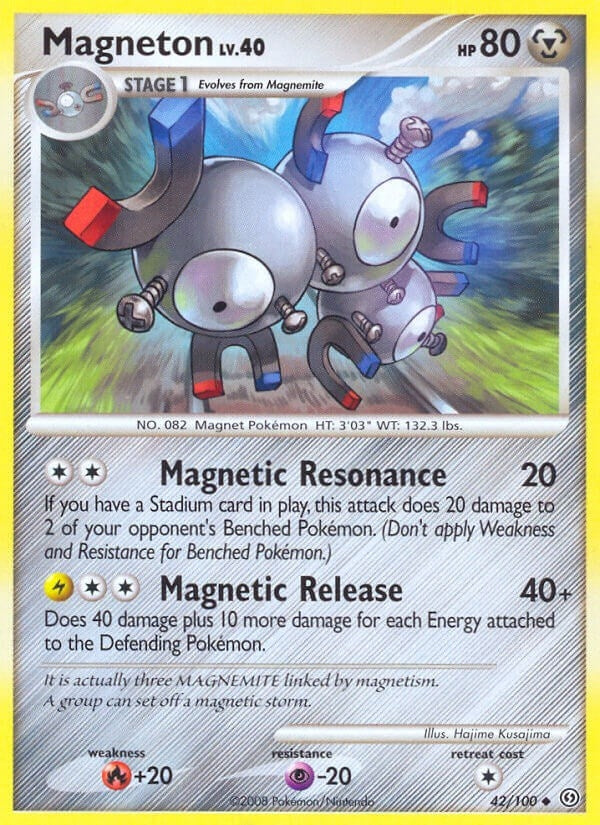 Image for Magneton (42) (Stormfront) (42/100) - Pokemon