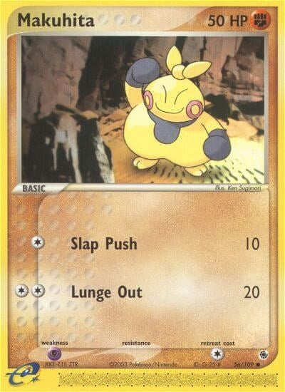 Image for Makuhita - 56109 (Ruby and Sapphire) (56/109) - Pokemon