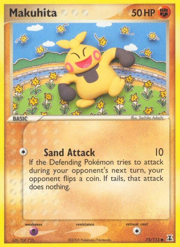 Image for Makuhita (Delta Species) (75/113) - Pokemon