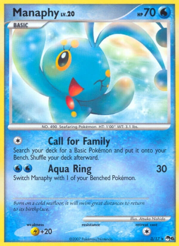 Image for Manaphy (POP Series 6) (003/017) - Pokemon