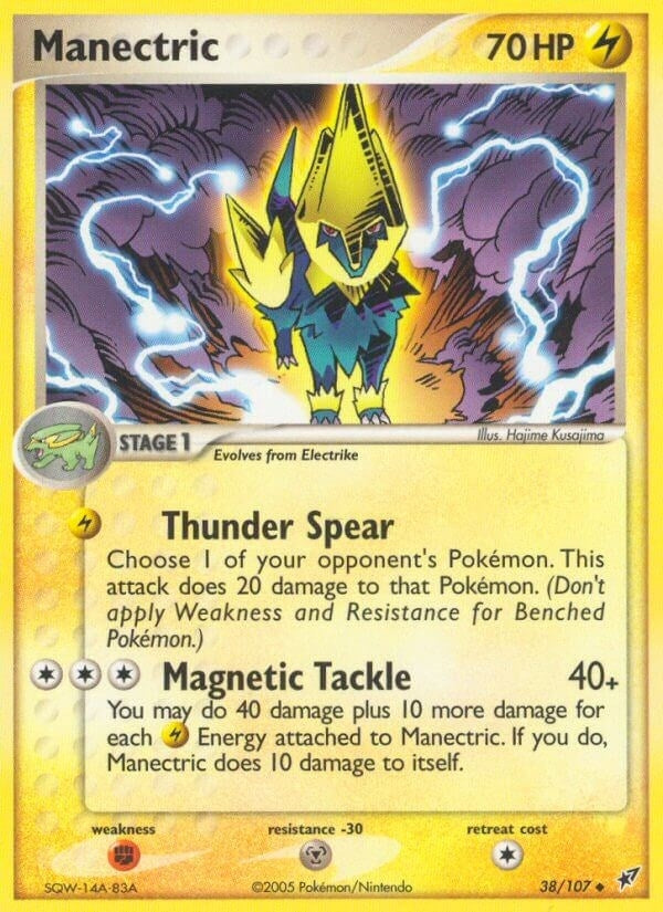 Image for Manectric (Deoxys) (38/107) - Pokemon