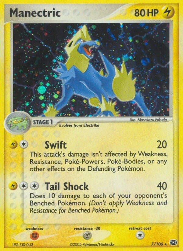 Image for Manectric (Emerald) (7/106) - Pokemon