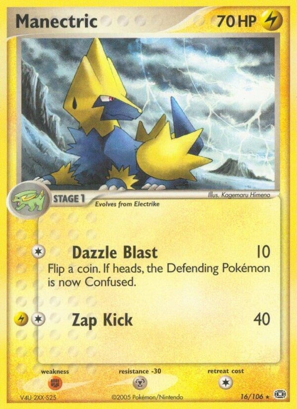 Image for Manectric (Emerald) (16/106) - Pokemon