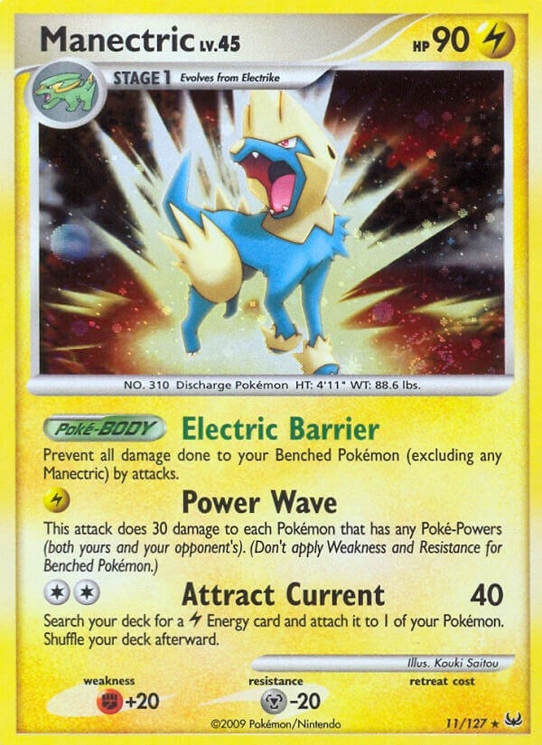 Image for Manectric (Platinum) (11/127) - Pokemon