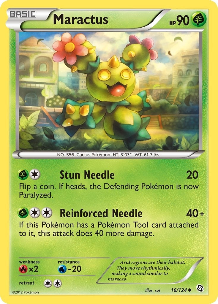 Image for Maractus (Dragons Exalted) (16/124) - Pokemon