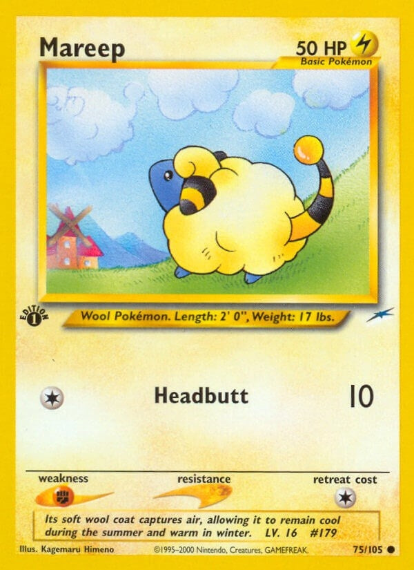 Image for Mareep (Neo Destiny) (075/105) - Pokemon