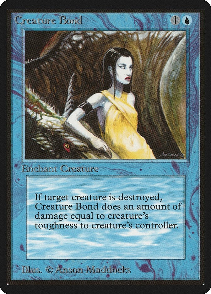 Image for Creature Bond (Beta Edition) - Magic: The Gathering