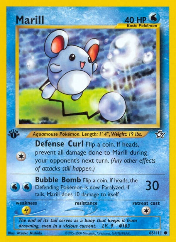 Image for Marill (Neo Genesis) (066/111) - Pokemon