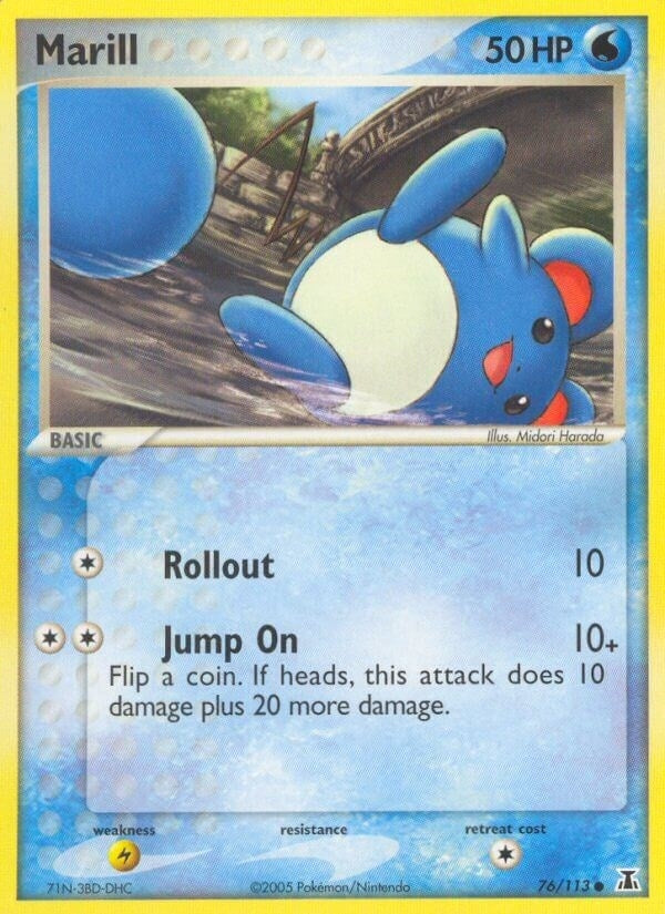 Image for Marill (Delta Species) (76/113) - Pokemon