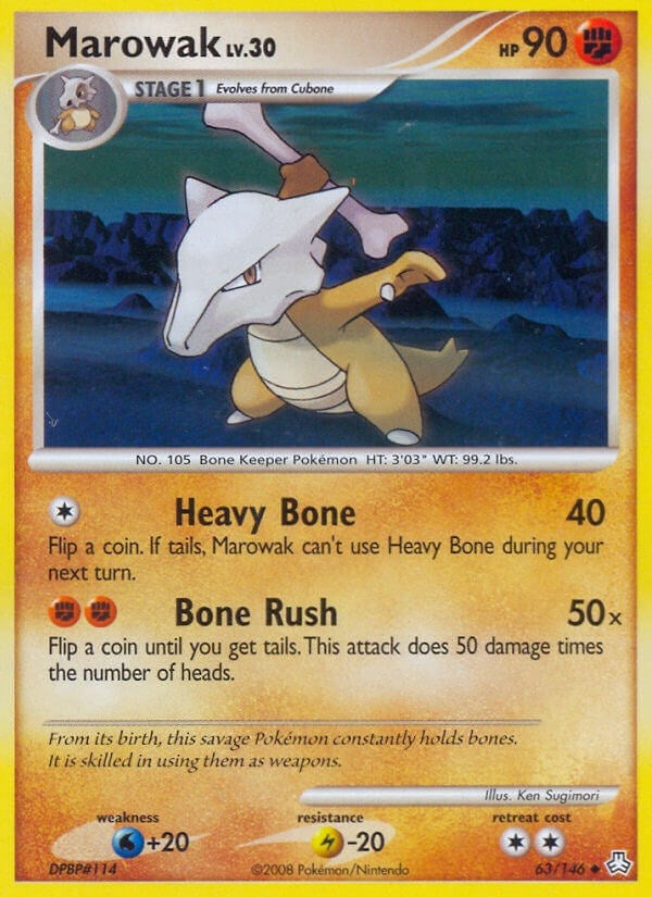 Image for Marowak (Legends Awakened) (63/146) - Pokemon