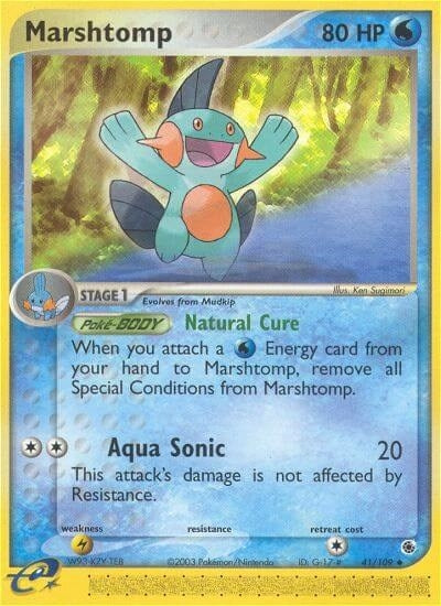 Image for Marshtomp (Ruby and Sapphire) (41/109) - Pokemon