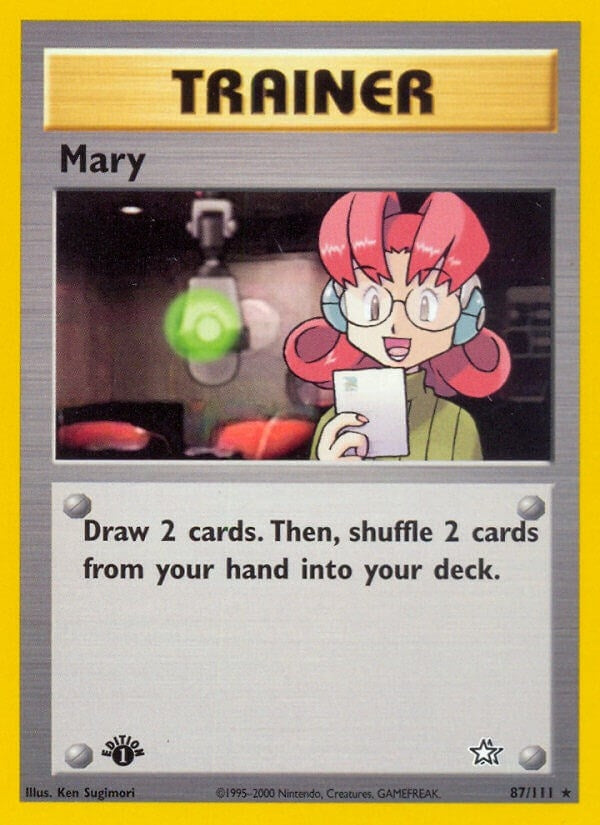 Image for Mary (Neo Genesis) (087/111) - Pokemon