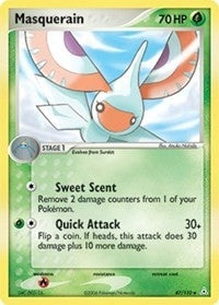 Image for Masquerain (Holon Phantoms) (47/110) - Pokemon