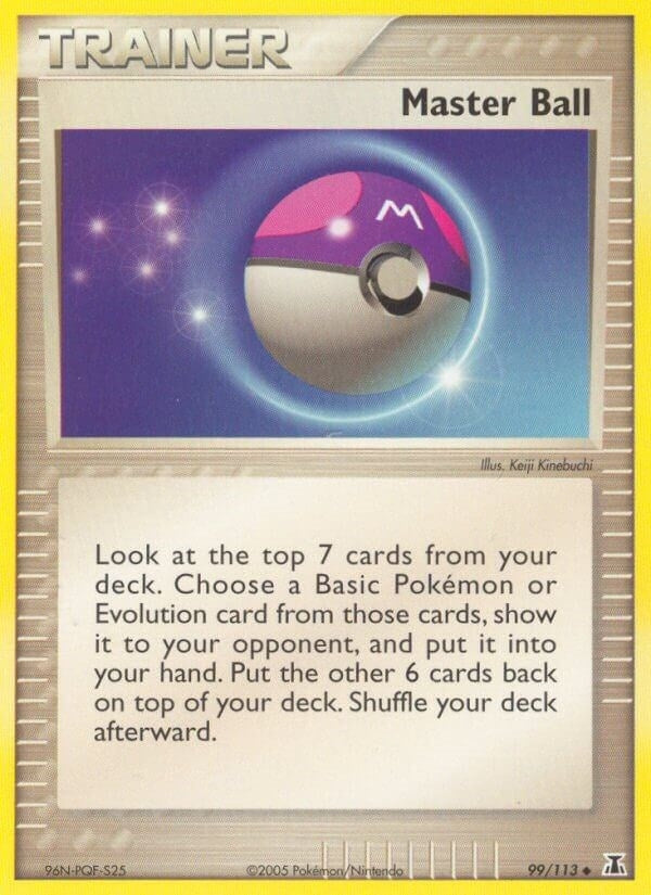 Image for Master Ball (Delta Species) (99/113) - Pokemon