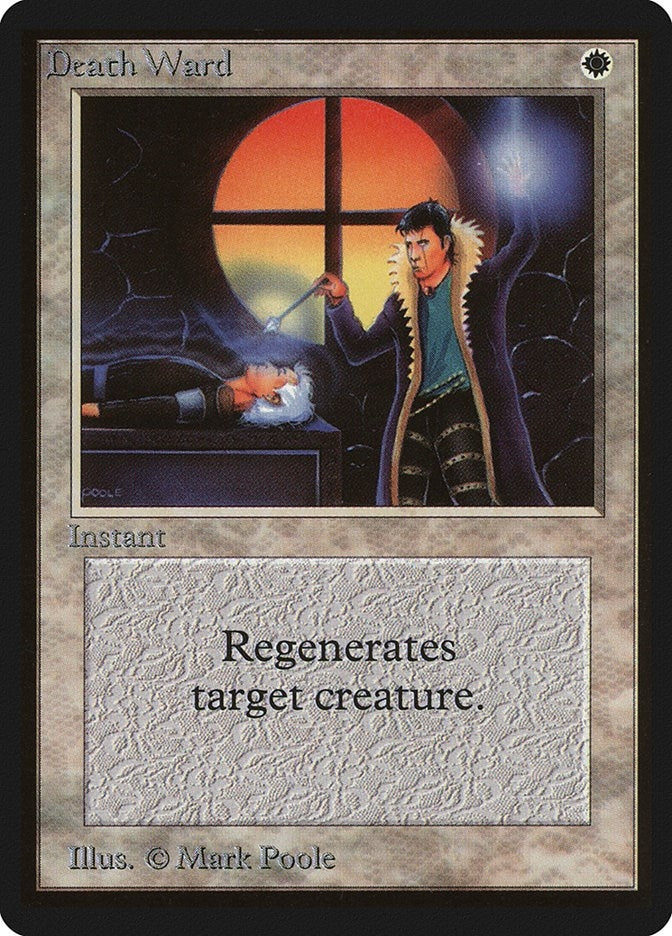 Image for Death Ward (Beta Edition) - Magic: The Gathering