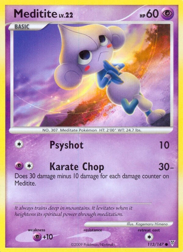 Image for Meditite (Supreme Victors) (113) - Pokemon