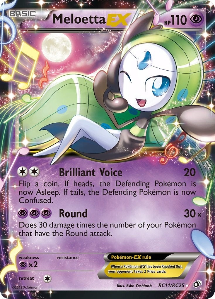 Image for Meloetta EX (Legendary Treasures: Radiant Collection) (RC11/RC25) - Pokemon