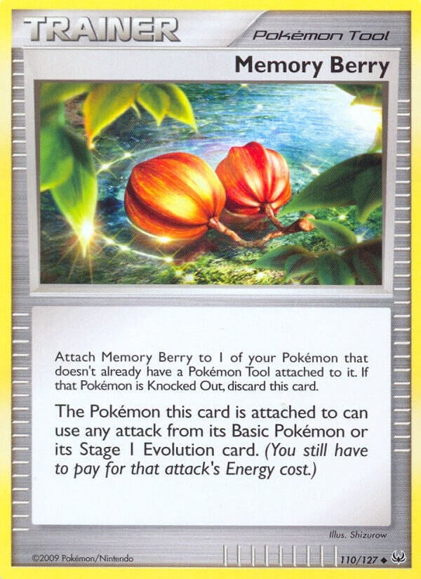 Image for Memory Berry (Platinum) (110/127) - Pokemon