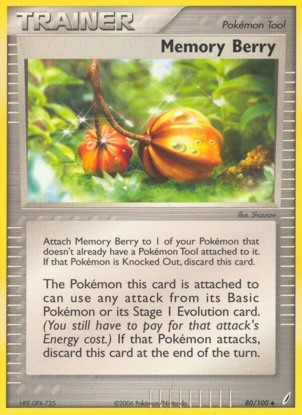 Image for Memory Berry (Crystal Guardians) (80/100) - Pokemon