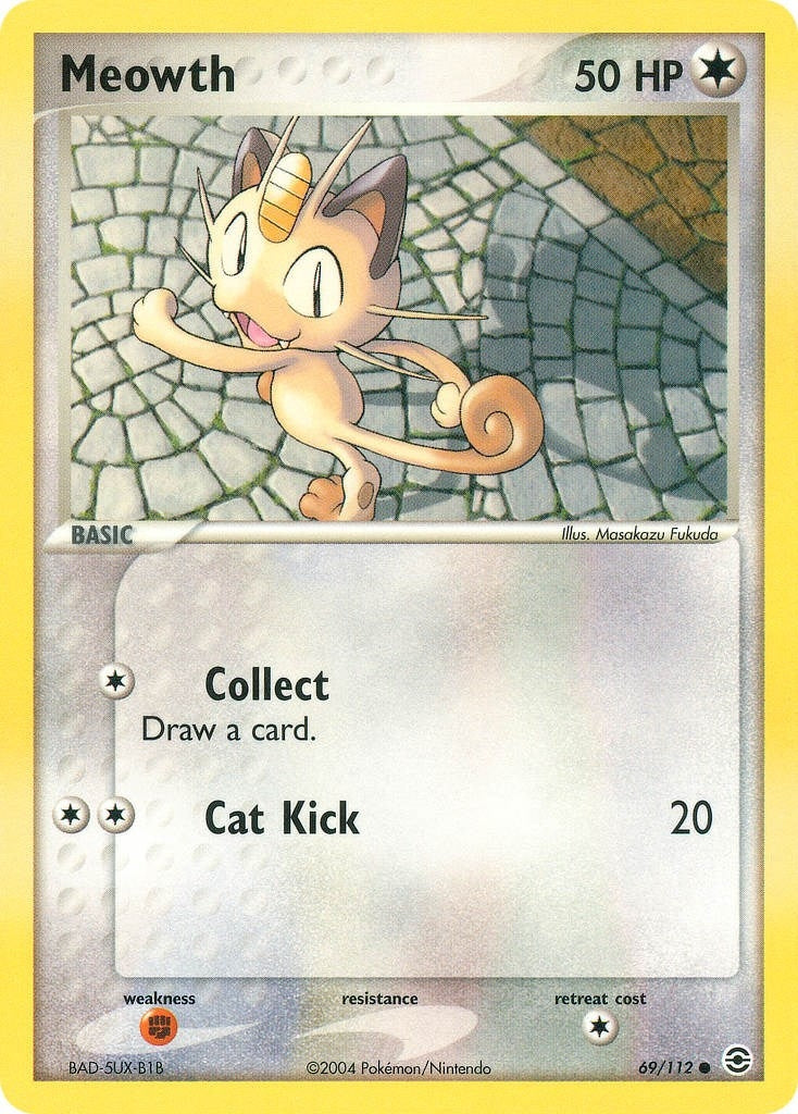 Image for Meowth (FireRed & LeafGreen) (69/112) - Pokemon