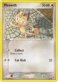 Image for Meowth (EX Trainer Kit 2: Plusle & Minun) (4/12) - Pokemon