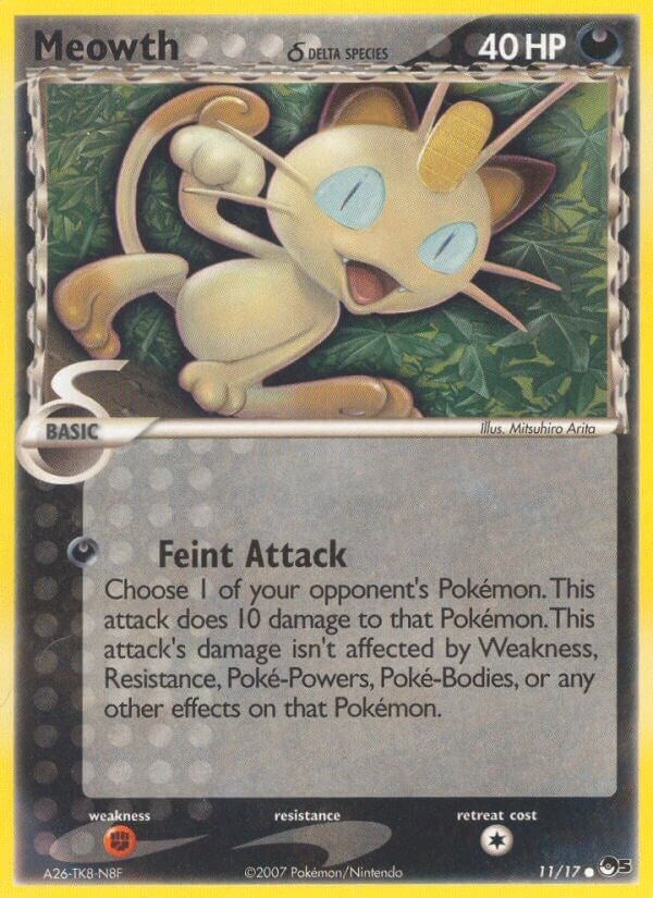 Image for Meowth (Delta Species) (POP Series 5) (011/017) - Pokemon