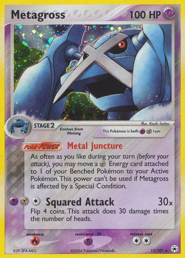Image for Metagross (Hidden Legends) (11/101) - Pokemon