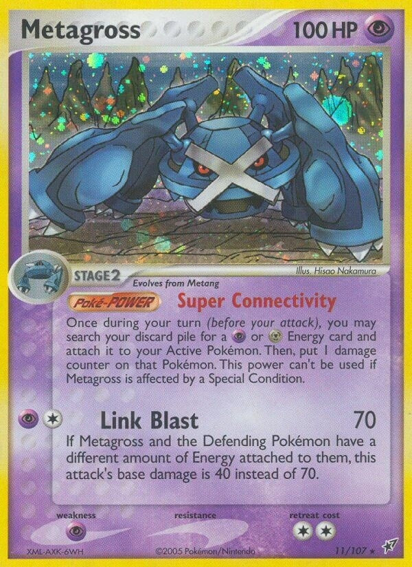 Image for Metagross (Deoxys) (11/107) - Pokemon
