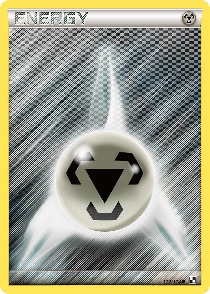Image for Metal Energy (Basic) (Black and White) (112/114) - Pokemon
