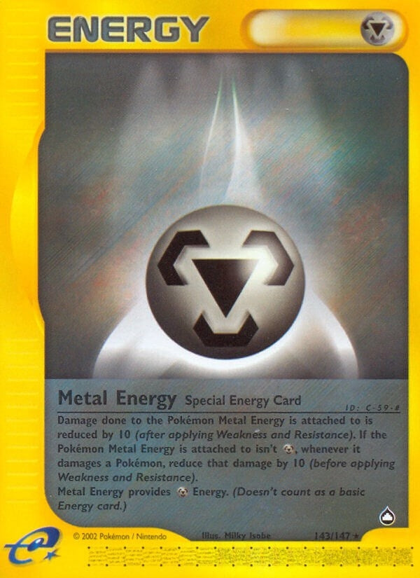 Image for Metal Energy (Aquapolis) (143/147) - Pokemon