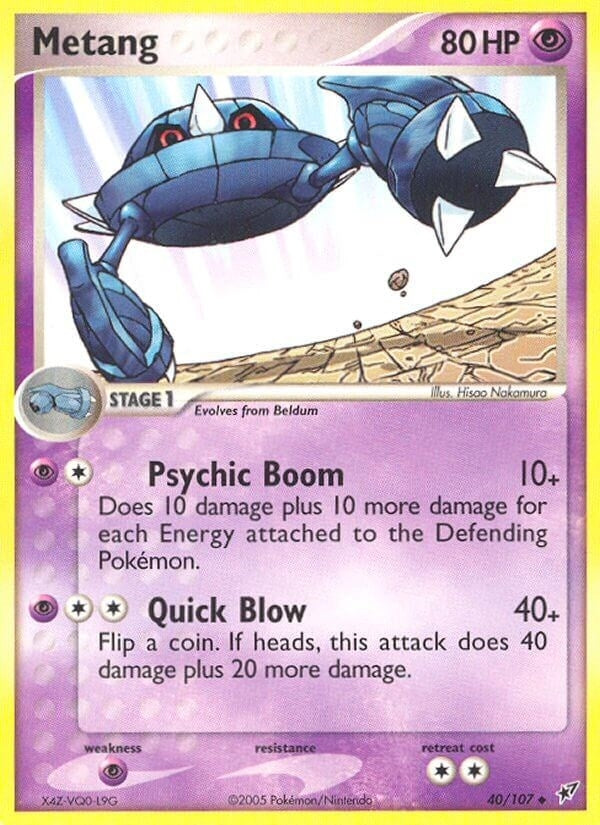 Image for Metang (Deoxys) (40/107) - Pokemon