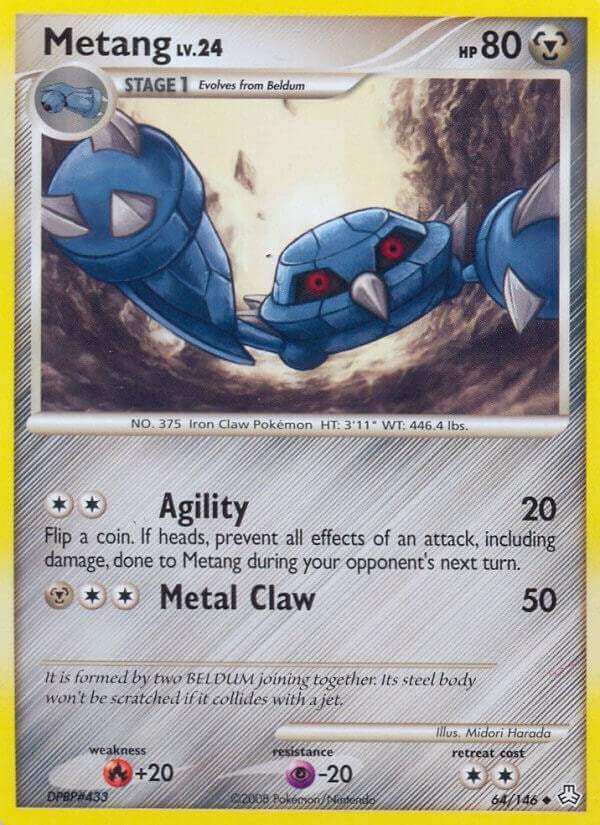 Image for Metang (64) (Legends Awakened) (64/146) - Pokemon