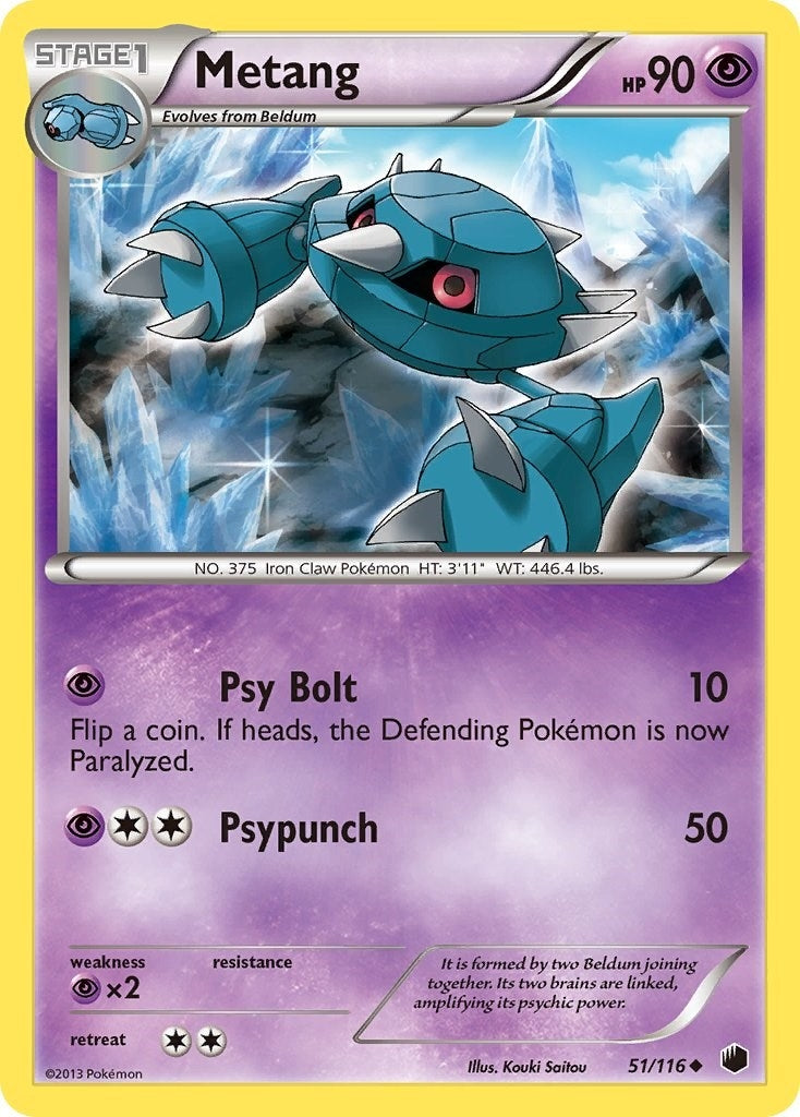 Image for Metang (Plasma Freeze) (51/116) - Pokemon