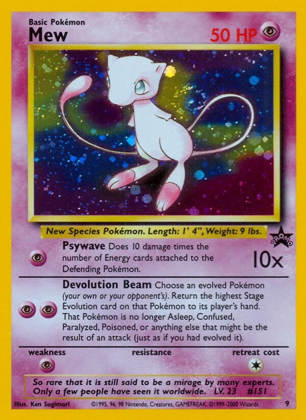 Image for Mew (9) (WoTC Promo) (09/53) - Pokemon