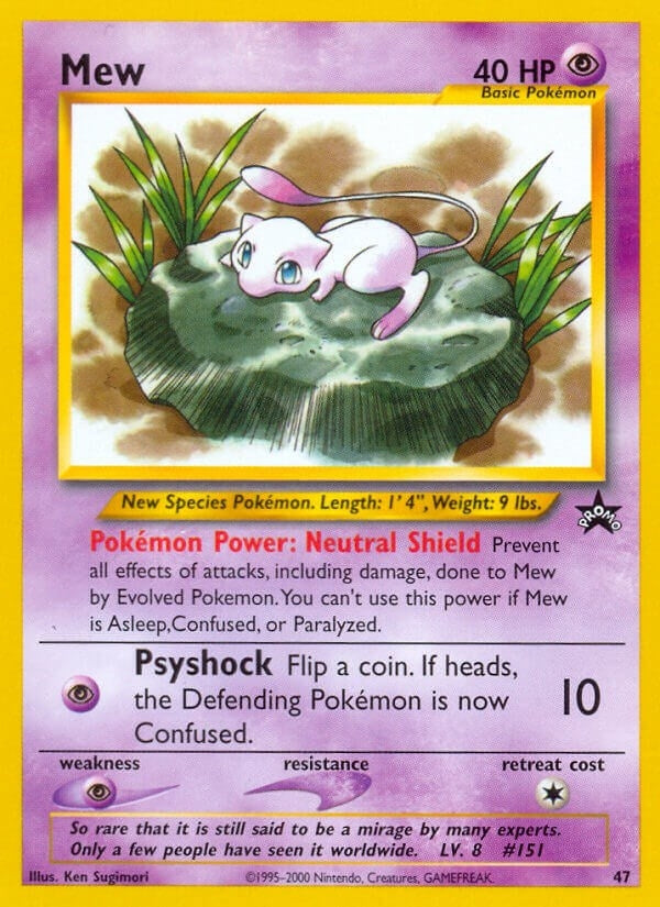 Image for Mew (47) (WoTC Promo) (47/53) - Pokemon