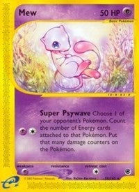 Image for Mew (55) (Expedition) (055/165) - Pokemon