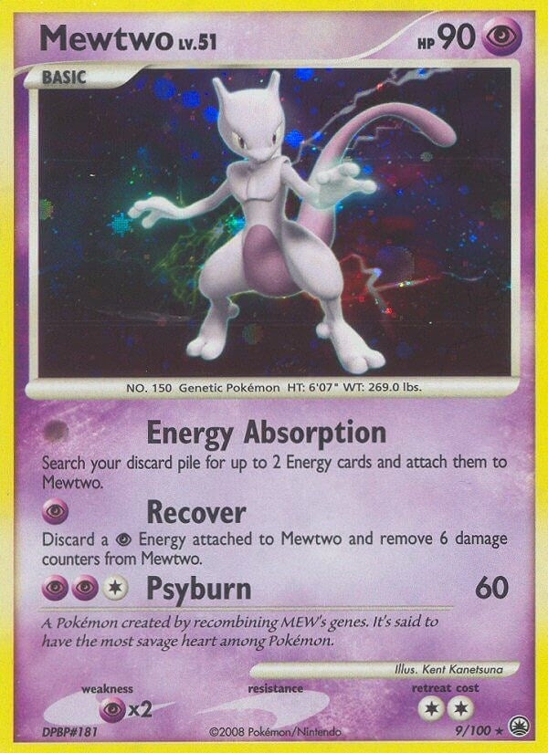 Image for Mewtwo (Majestic Dawn) (9/100) - Pokemon