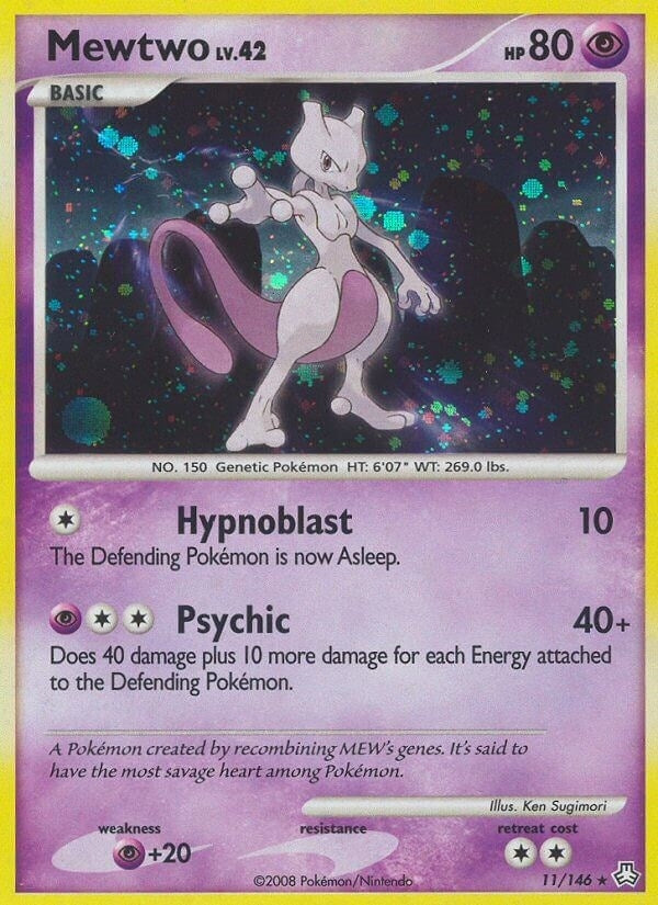 Image for Mewtwo (Legends Awakened) (11/146) - Pokemon